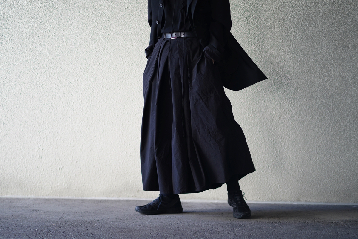 YOHJI YAMAMOTO Products Dyed Hakama Pants | HUES 福岡セレクトショップ