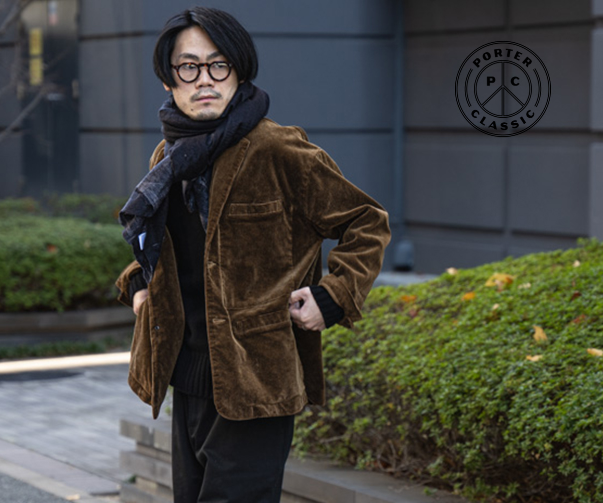ポータークラシックのコーデュロイジャケット | HUES 福岡セレクトショップ