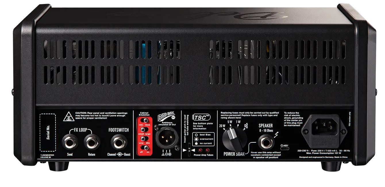 TUBEMEISTER DELUXE 20 - Hughes & Kettner