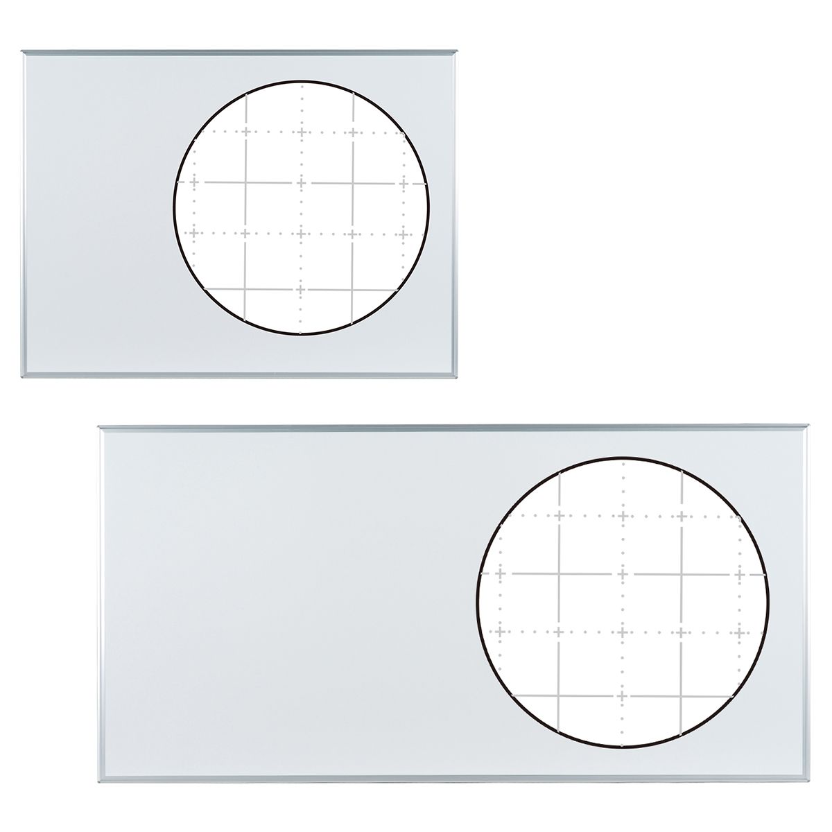 ホワイトボード壁掛 MAJIシリーズ ホーローホワイト 暗線入り MH｜馬印