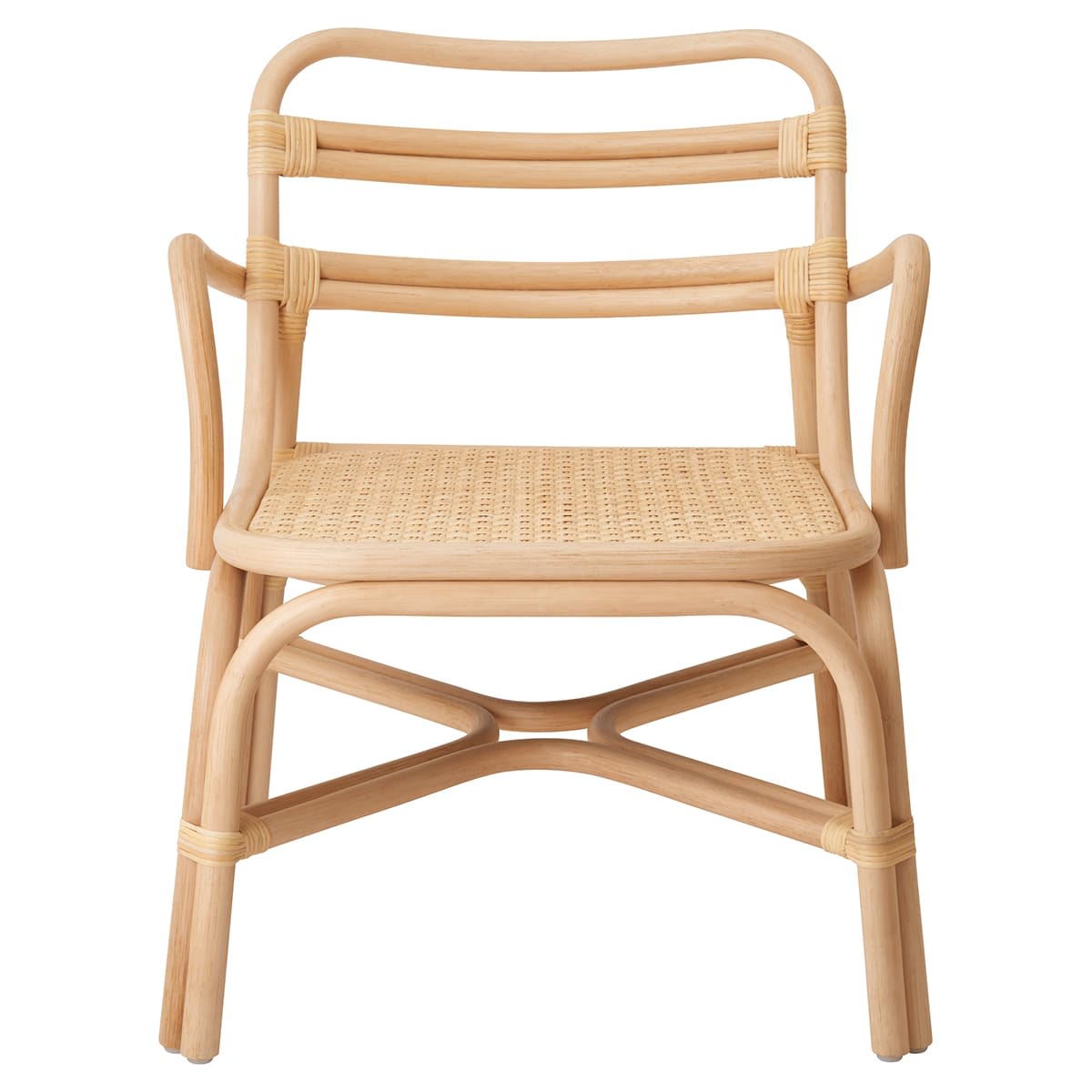 SRラウンジチェアアーム｜かねみつ漆器店のラタンチェア