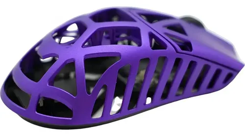 Mouse Gamer Magnesium Wlmouse Beast X Max Wireless 8k Cor Purple
