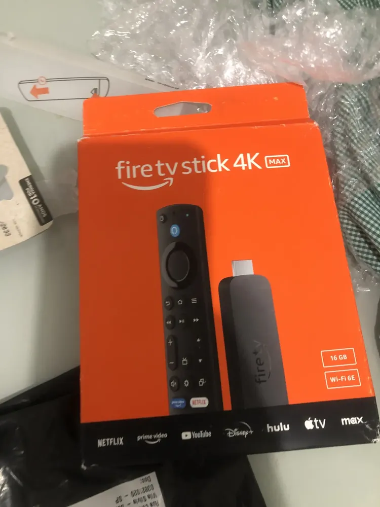 Amazon Max Fire Tv Stick 4k Max B08mqzxn1x 3ª Geração Con Cor