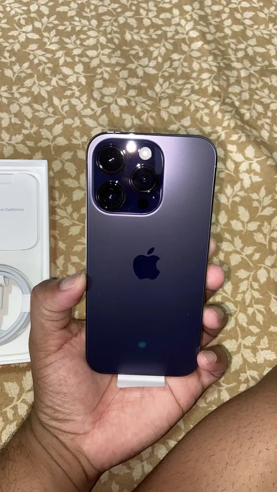 Apple iPhone 14 Pro 128 GB Preto-espacial | Parcelamento sem juros