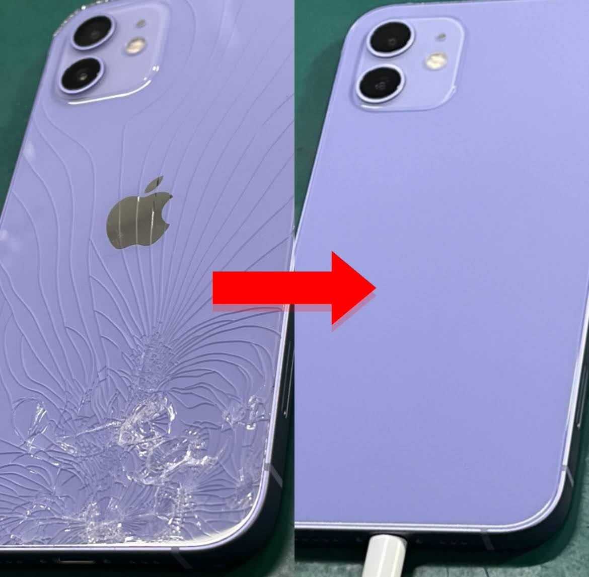 背面ガラス割れを修理するメリットとデメリット | iPhone(アイフォン