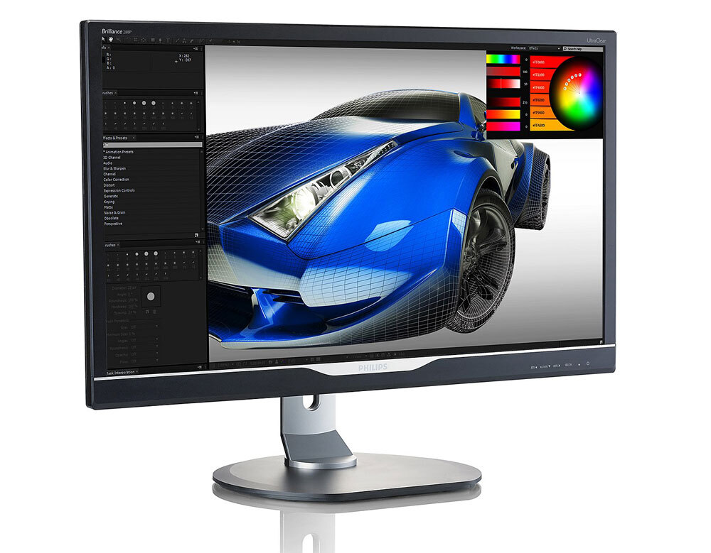 Philips Brilliance 4K Ultra HD Display (288P6LJEB) Review | PCMag