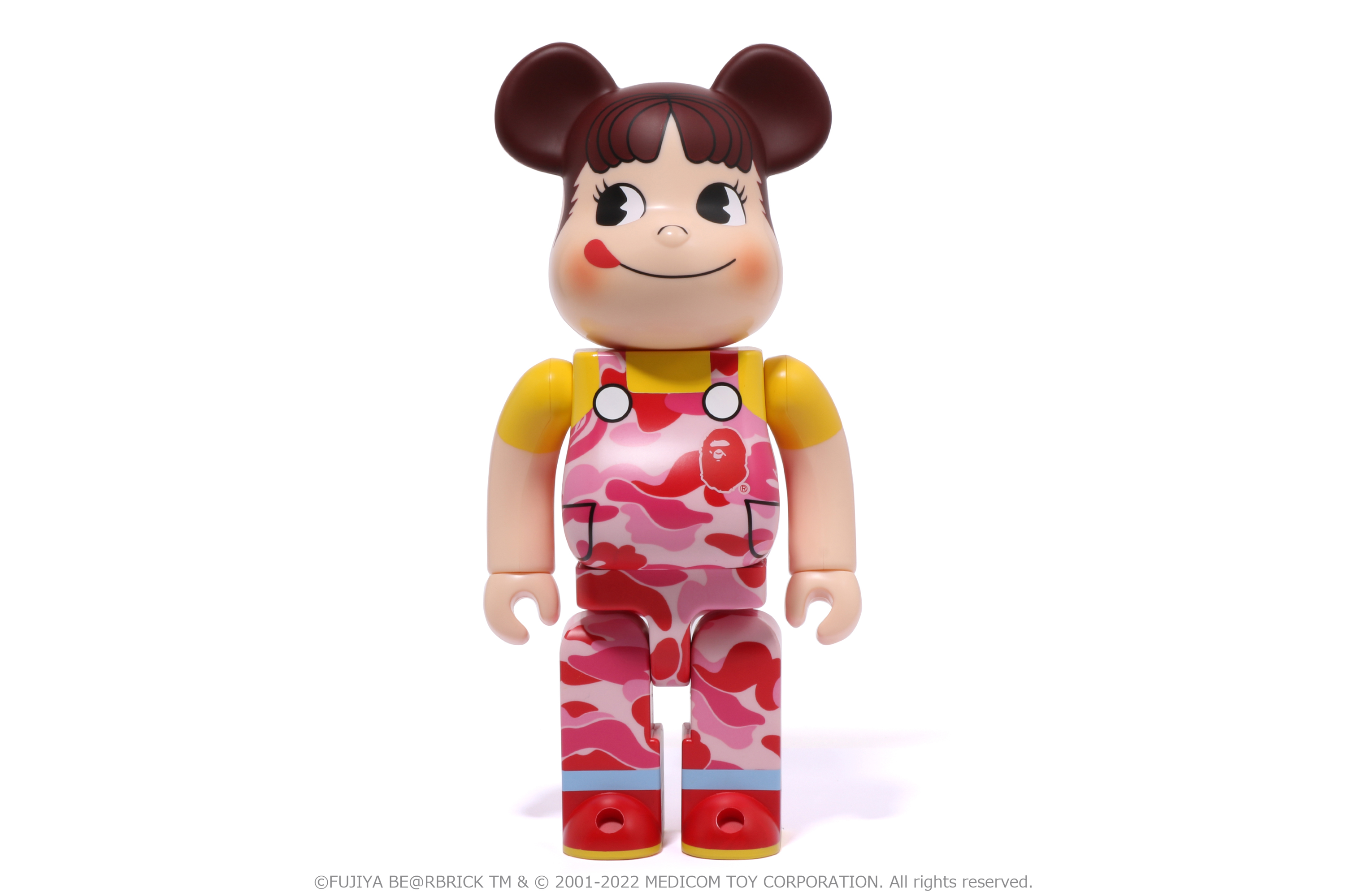 BE＠RBRICK ペコちゃん The overalls 100％＆400％