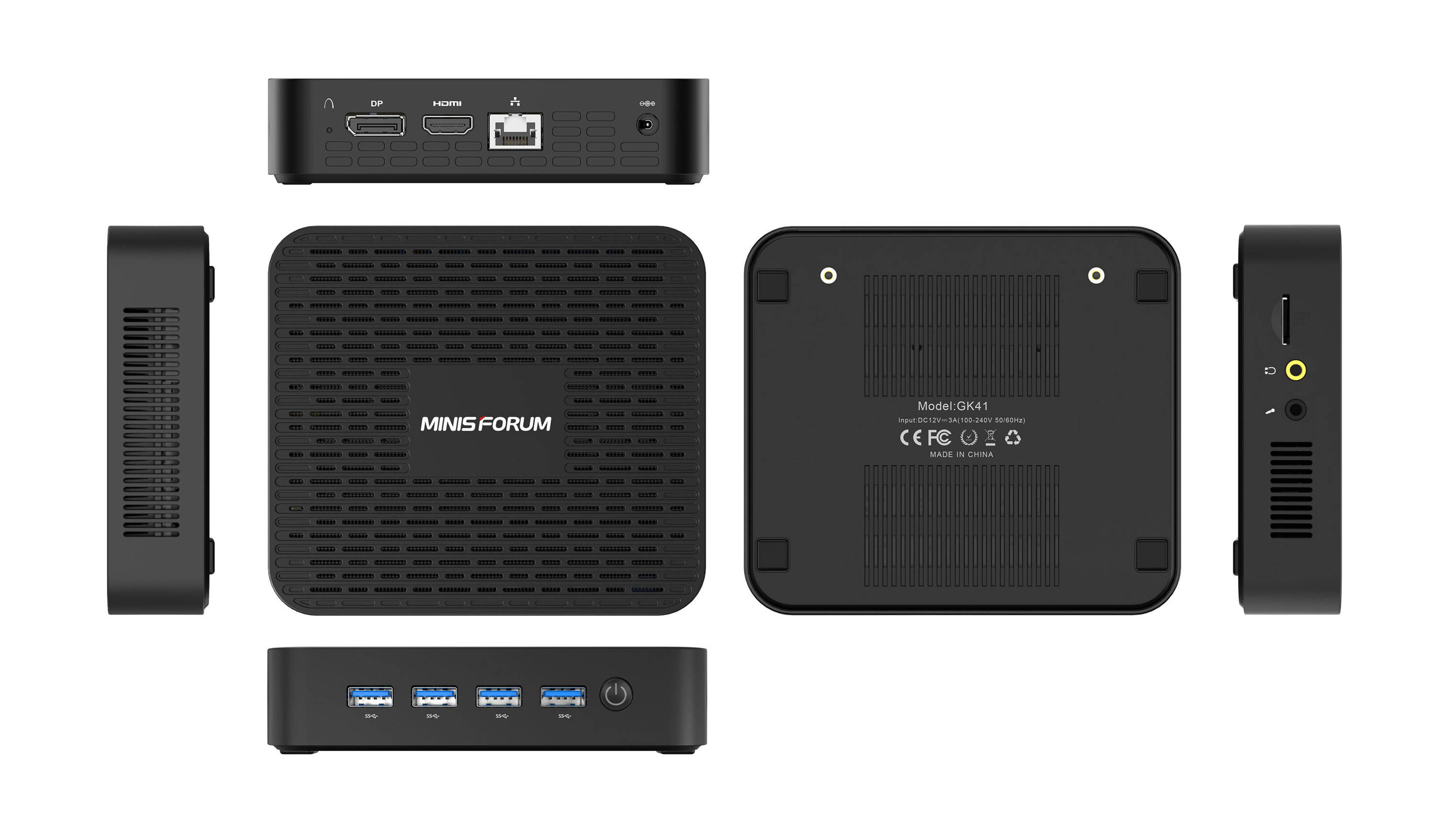 Minisforum GK41 Mini PC Intel Celeron J4125 processor