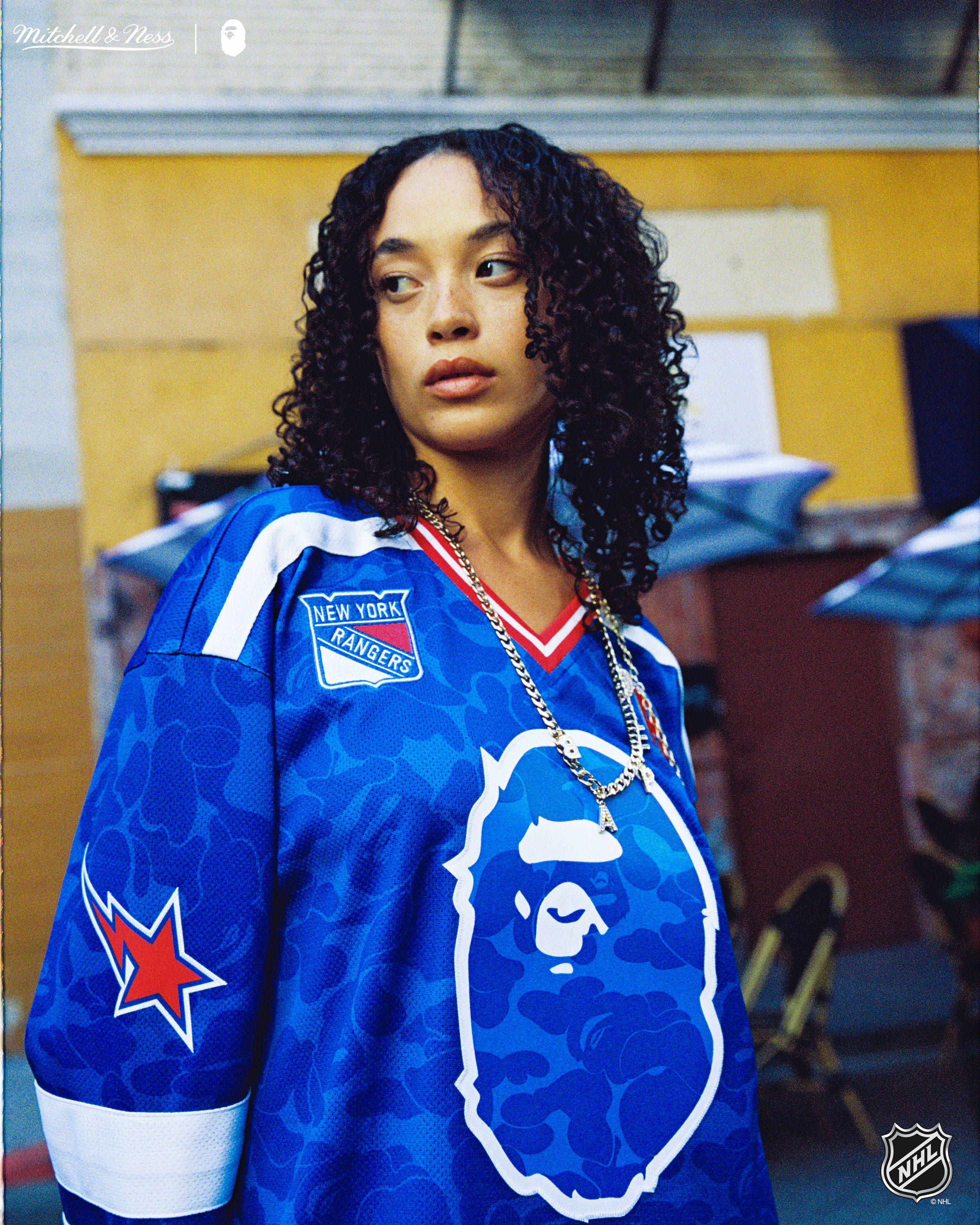 A BATHING APE®︎ × Mitchell & Ness × NHL | bape.com