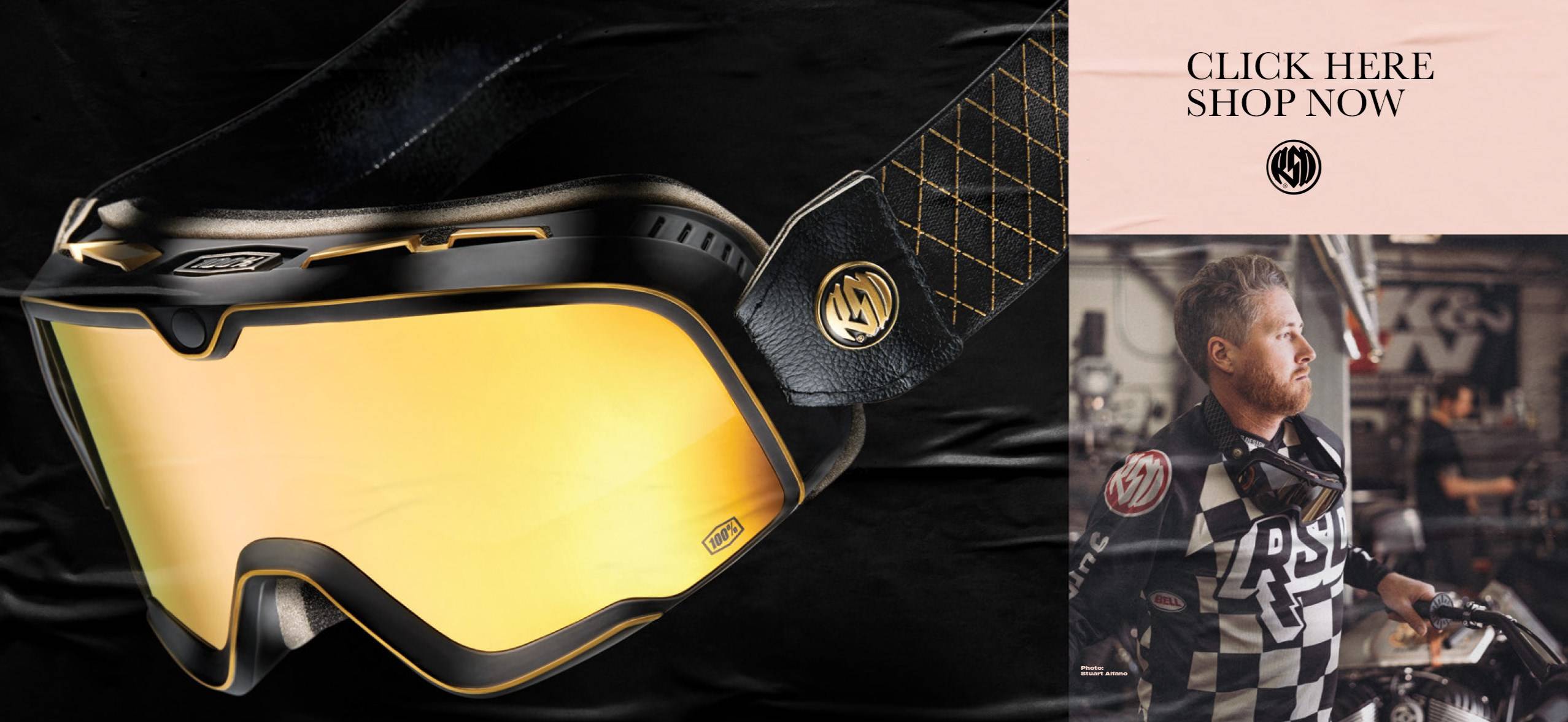 RSD X 100% Barstow Goggles – Roland Sands Design