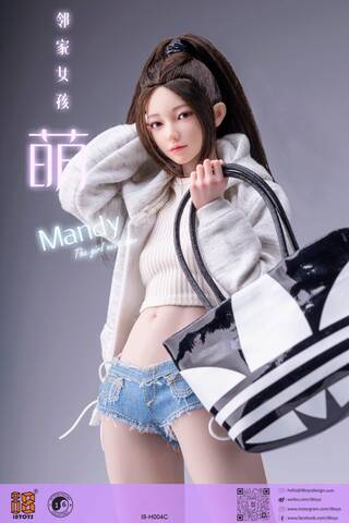 NEW PRODUCT: i8TOYS: “Little Cute MANDY” 1/6 Movable Eye Carving