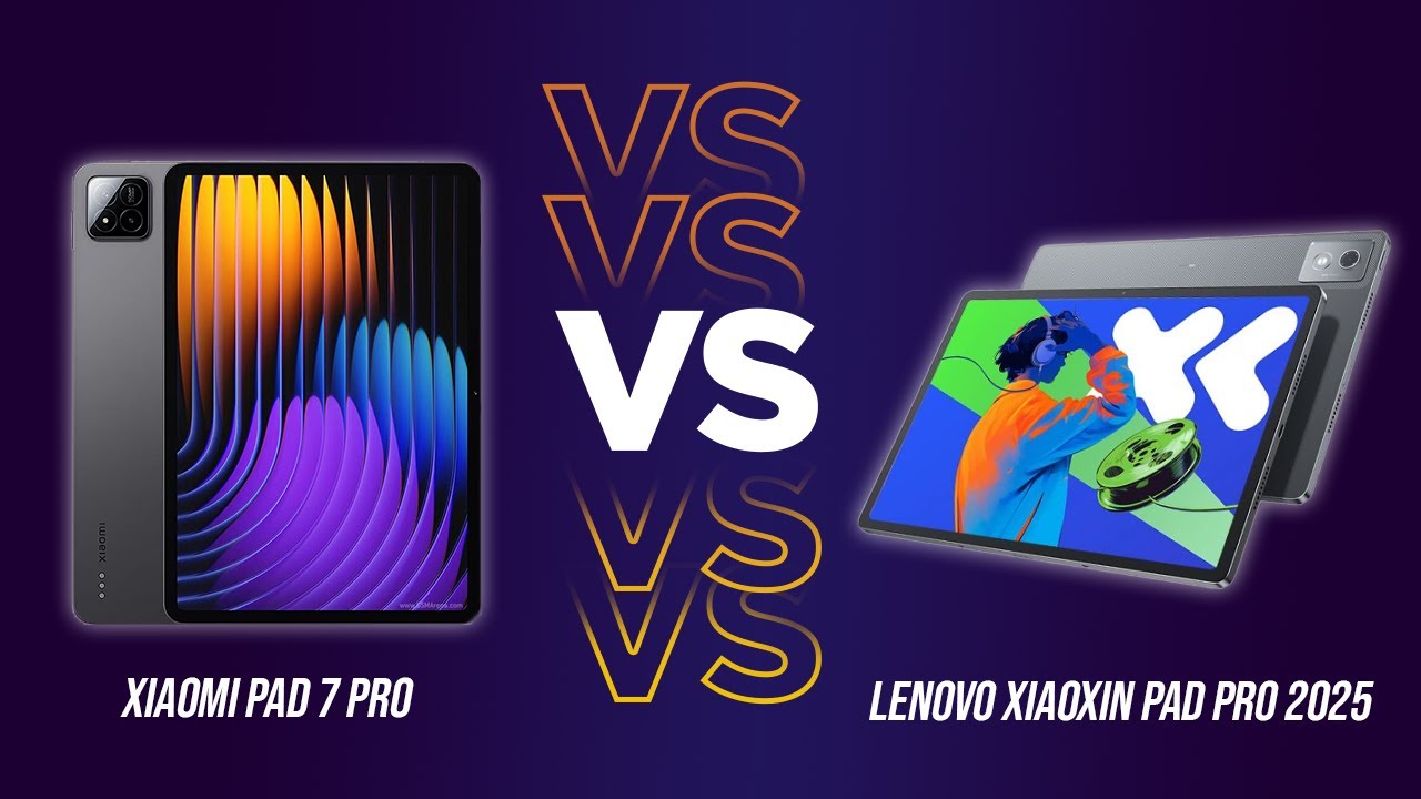 Xiaomi Pad 7 Pro VS Lenovo Xiaoxin Pad Pro 2025 !!! - YouTube