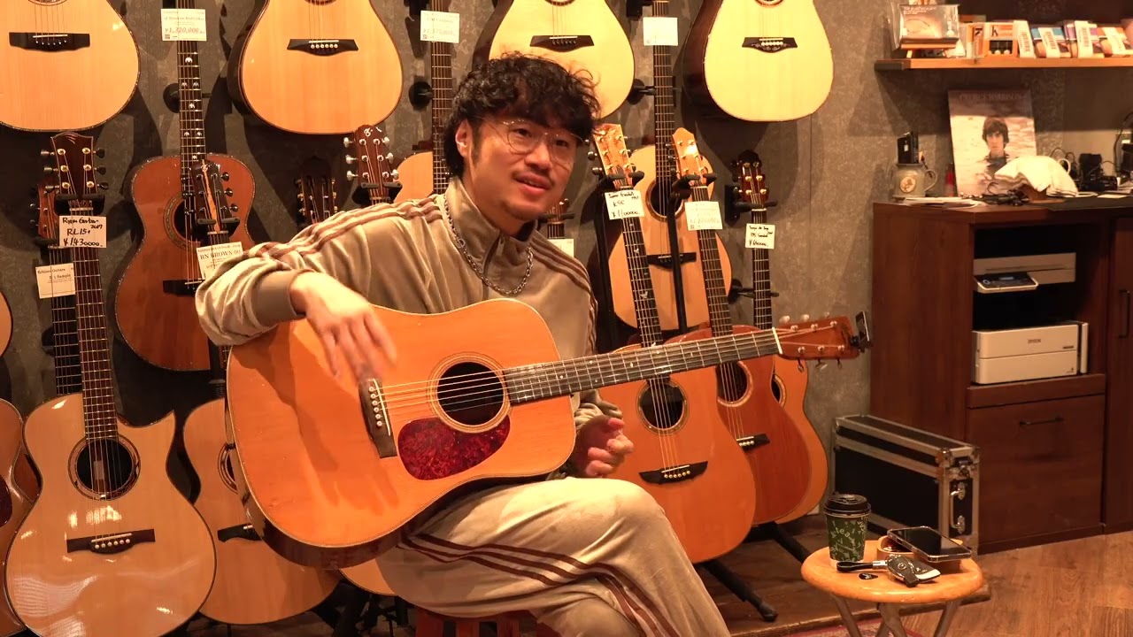 Martin D-28 Custom Brazilian (1984) Blue-G & Tetsuro Toyama - YouTube