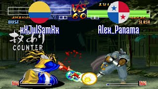 FT3 @samsho4: xXJulSamXx (CO) vs Alex_Panama (PA) [Samurai Shodown