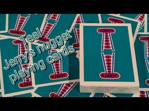 Daily deck review day 404 - Teal Modern feel Jerry's Nugget