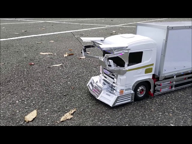 タミヤ1/14 SCANIA デコトラ1/14！ - YouTube