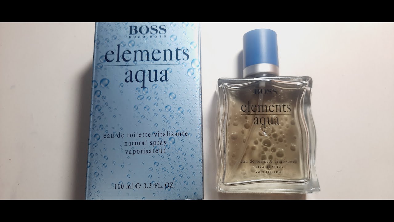 Hugo Boss Elements Aqua Fragrance Review (1997) - YouTube