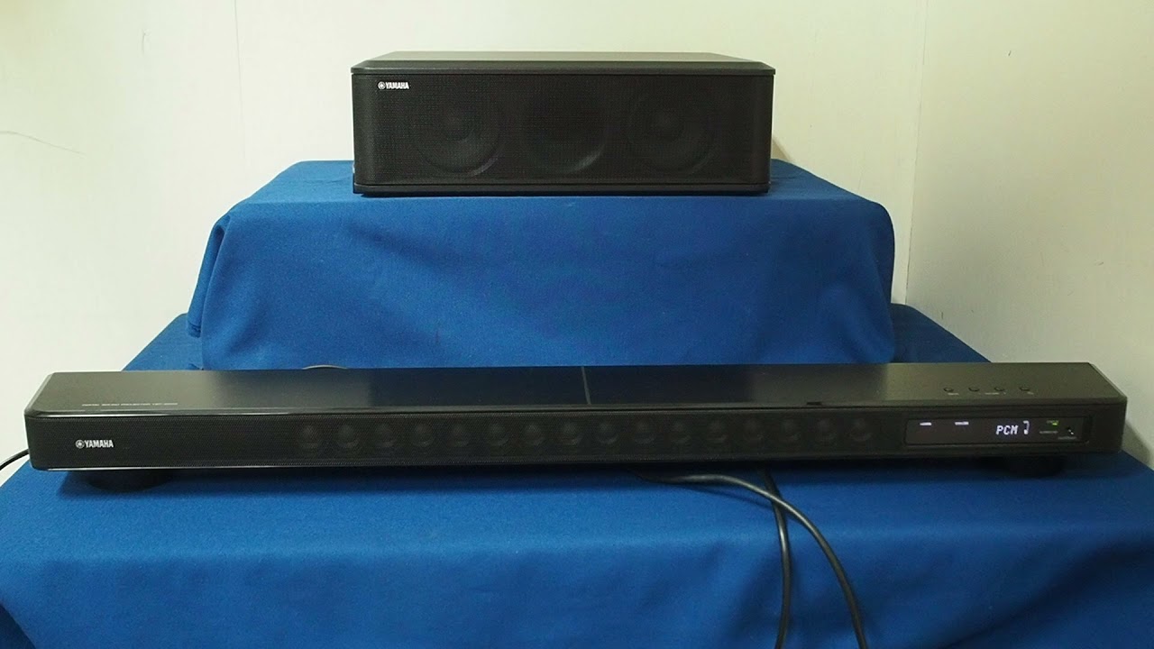 ヤマハ デジタルサウンドプロジェクター(センタースピーカー＋サブ