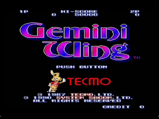 BGM] [X68000] [opm] ジェミニウイング [Gemini wing] - YouTube