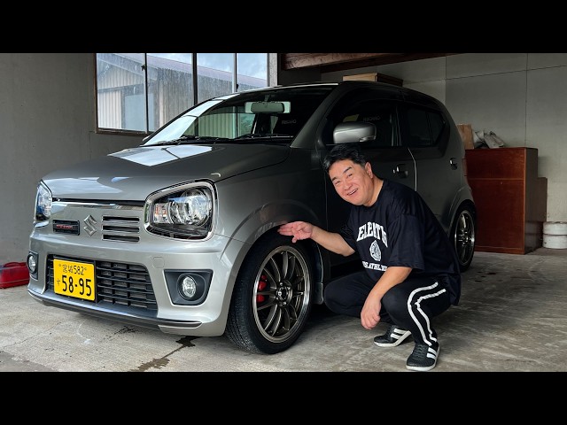 55歳の人生最後のクルマにダウンサスを組まなくてもよくね笑【HA36S