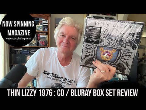 Thin Lizzy 1976 : 5CD / BluRay Box Set - Unboxing Review - YouTube