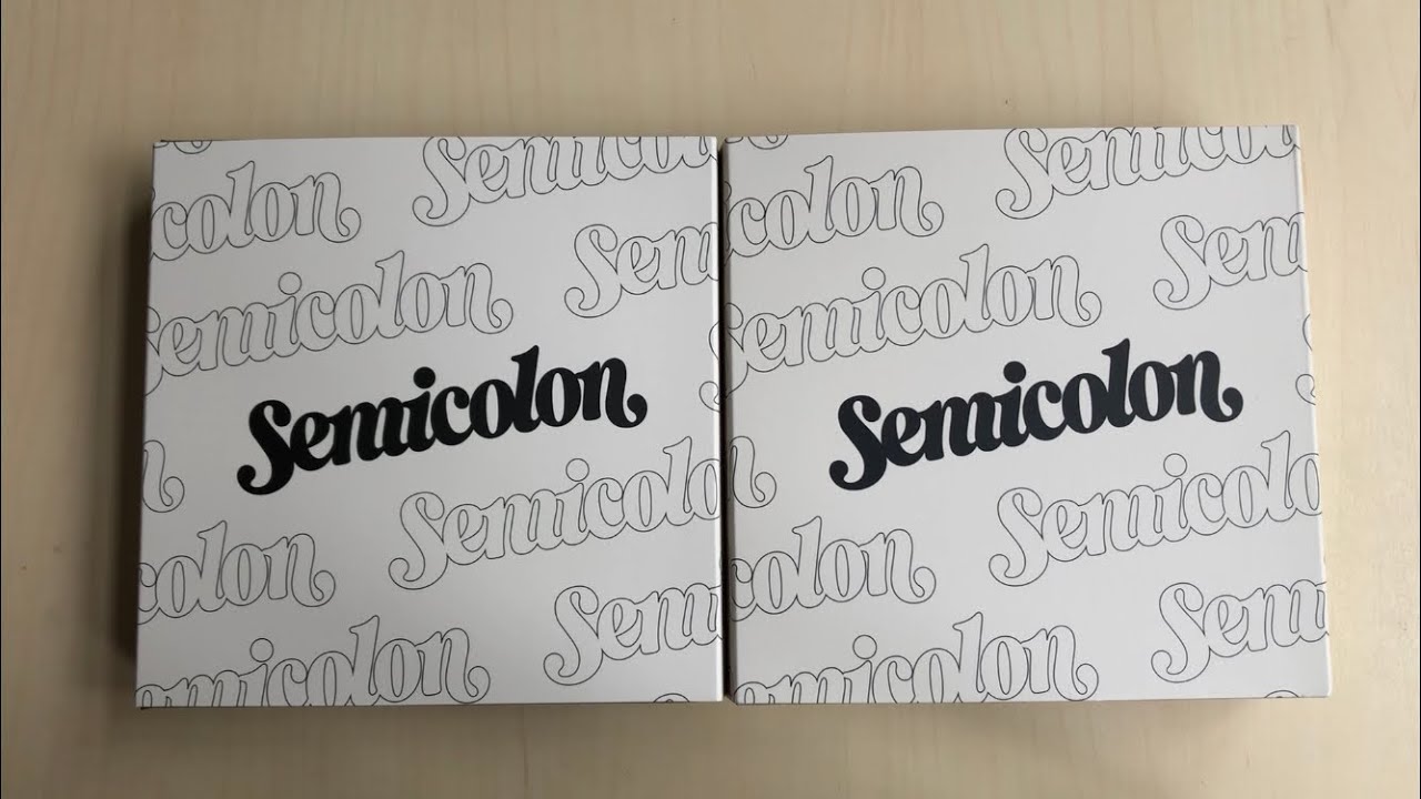 ♡Unboxing Seventeen 세븐틴 Special Album ; Semicolon (4 Types