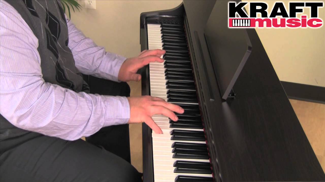 Kraft Music - Yamaha Arius YDP-162 Digital Piano Demo with Adam