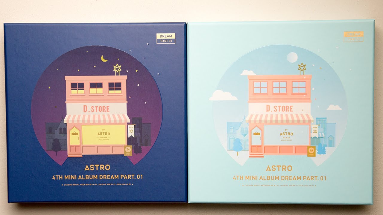Unboxing | Astro Mini Album Vol. 4 - Dream Part.01 (DAY + NIGHT) +