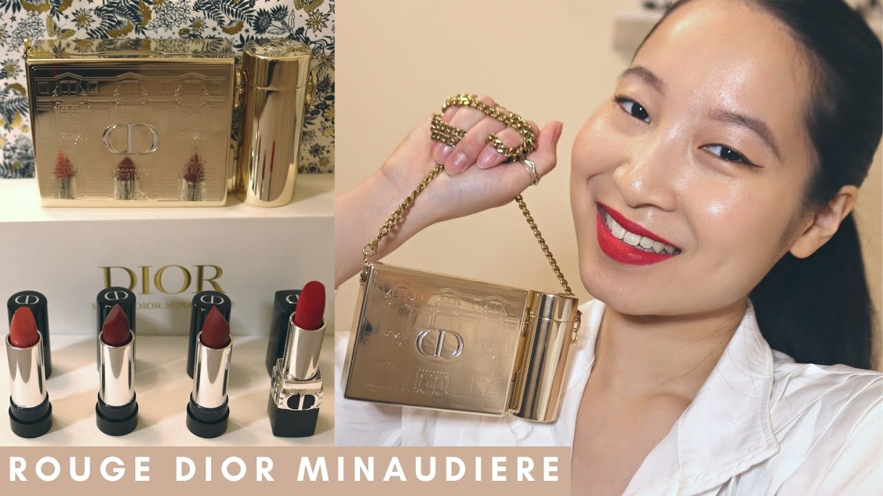 NEW! 2021 ROUGE DIOR MINAUDIERE THE ATELIER OF DREAMS REVIEW
