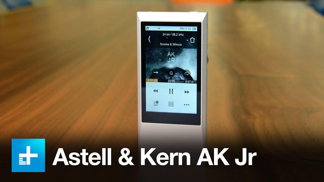 Astell & Kern AK Jr Hi-Res Music Player - Hands on Review - YouTube