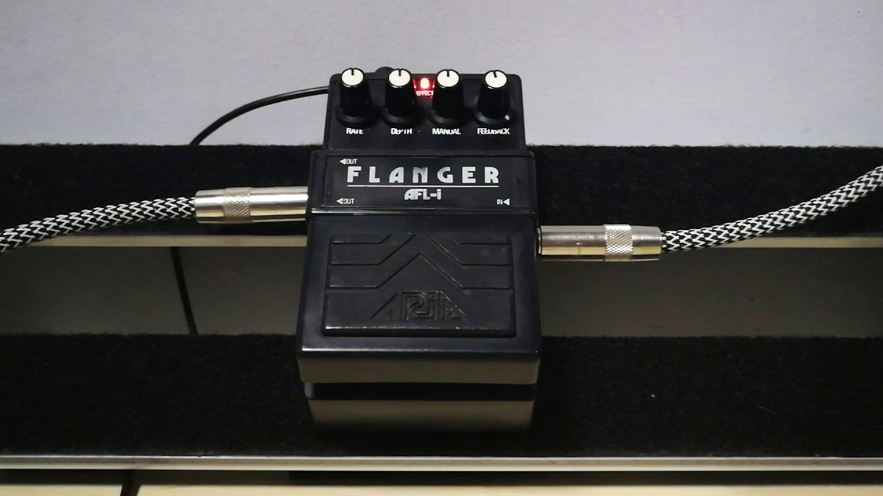 Aria DM-X10 DIGITAL FLANGER/CHORUS JAPAN - YouTube