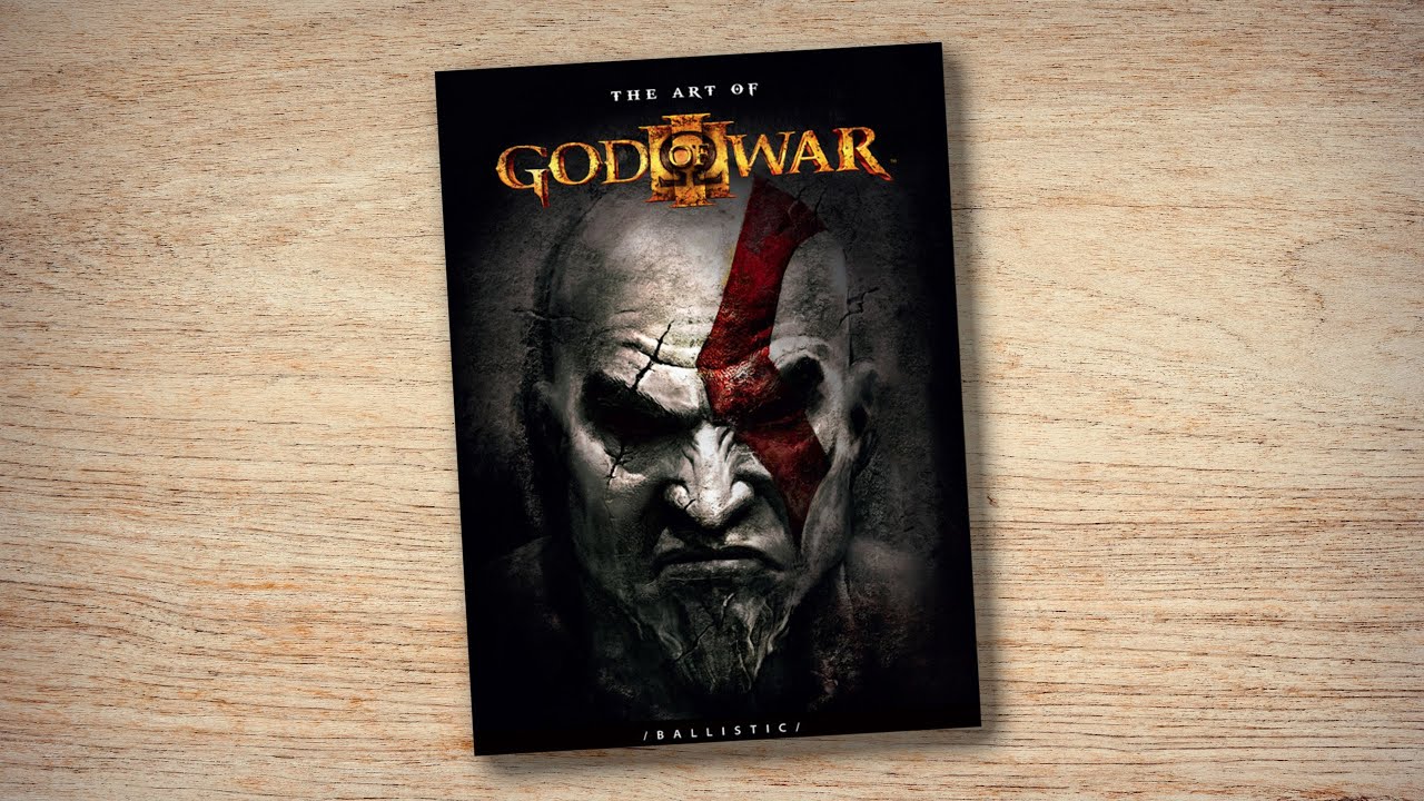 The Art of God of War III (book flip) - YouTube