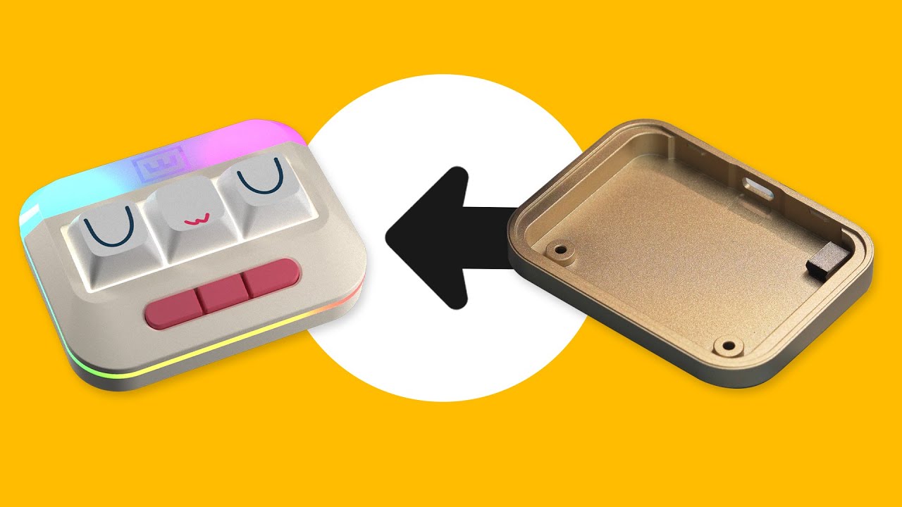 Wooting UwU - How to Swap the Brass Case - YouTube