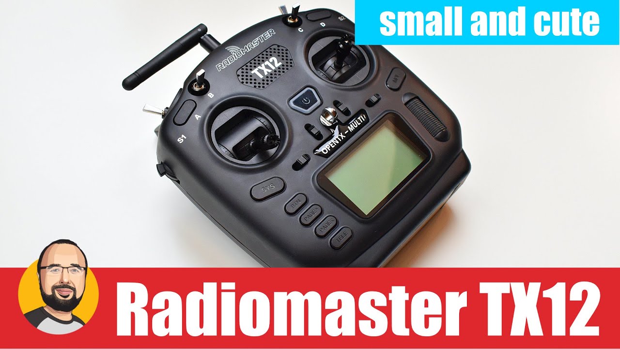 Radiomaster TX12 - small and cute OpenTX entry level radio - YouTube