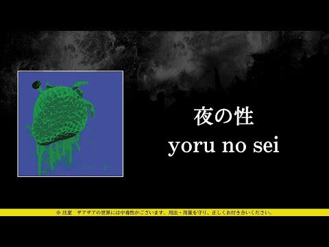 ザアザア (xaa xaa) - 夜の性 (yoru no sei) ⦗Kanji•Romaji