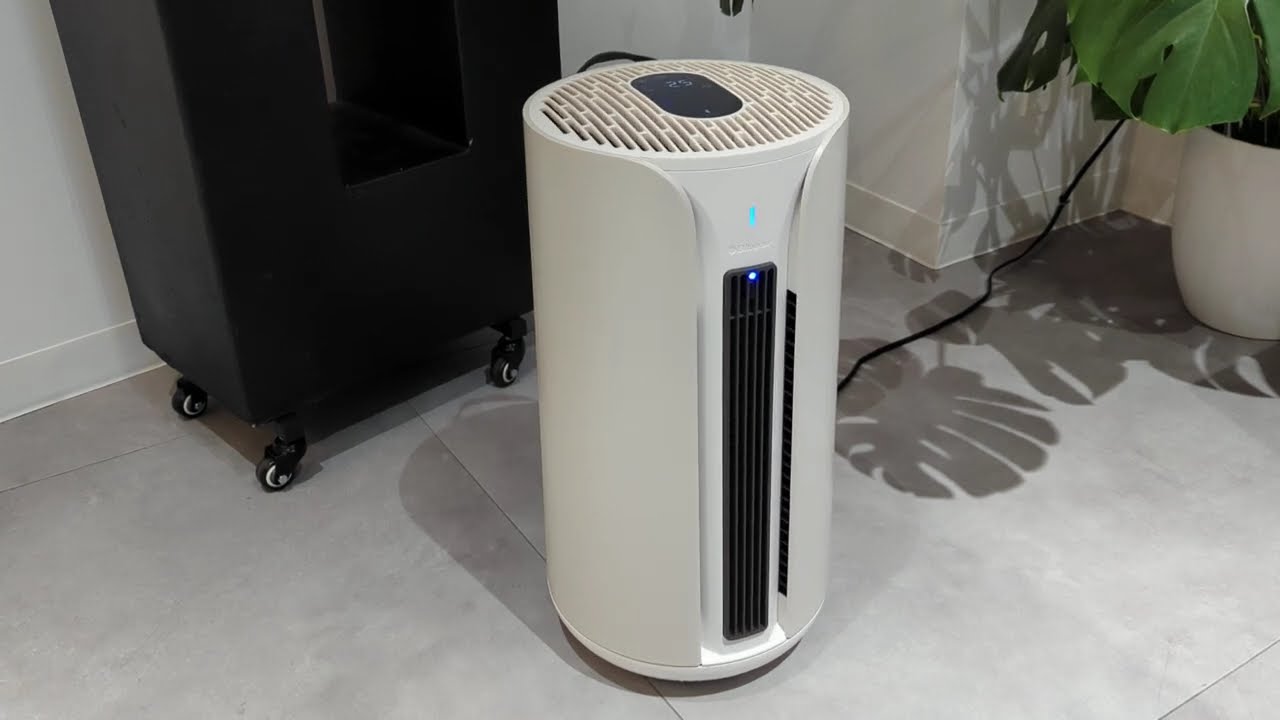 ブルーエア「ComfortPure 3-in-1 空気清浄機」の首振り機能 - YouTube