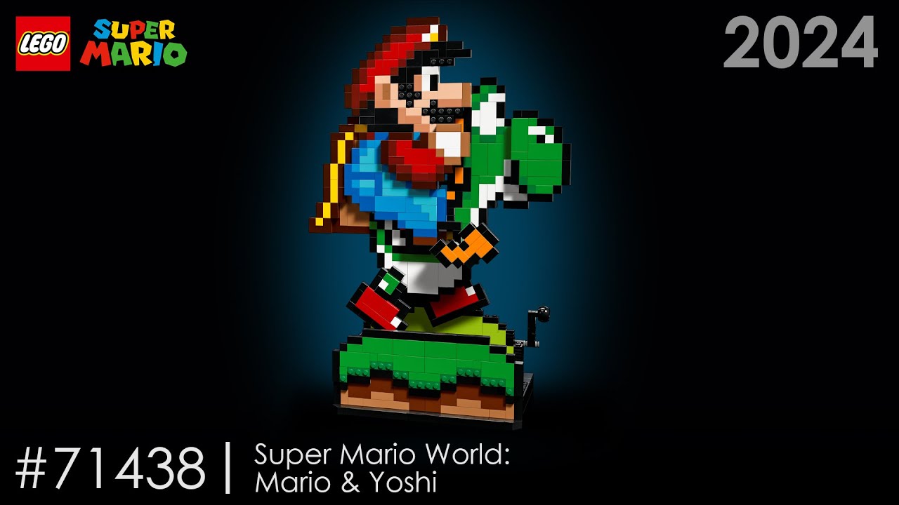 LEGO Super Mario - Super Mario World: Mario & Yoshi 71438 - YouTube