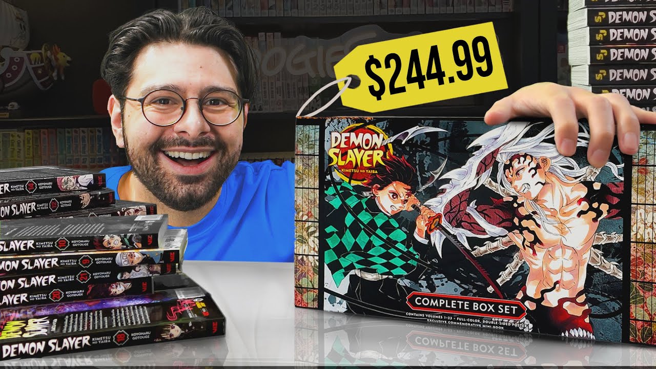 The Demon Slayer manga box set is WORTH IT | Full Review - YouTube