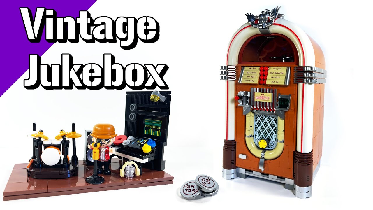 A Fun Vintage Set: Pantasy Vintage Jukebox 85020 Review - YouTube