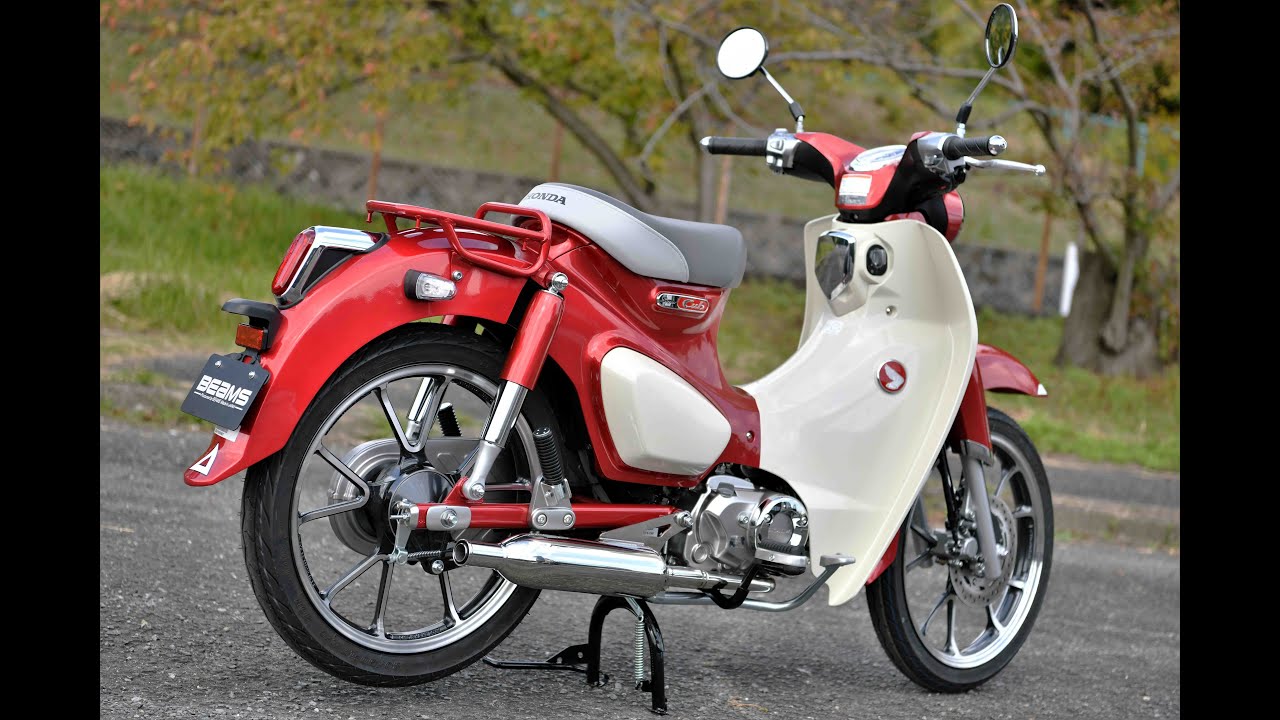 スーパーカブ C125 2021年型 マフラーサウンド BEAMS パワークラック
