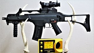 10禁電動ガン・東京マルイ・H&K G36Cの初速～電動ガンBOYs・エアガン
