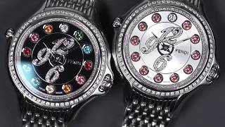 Diamond Fendi watch Crazy Carats | Gray & Sons - YouTube