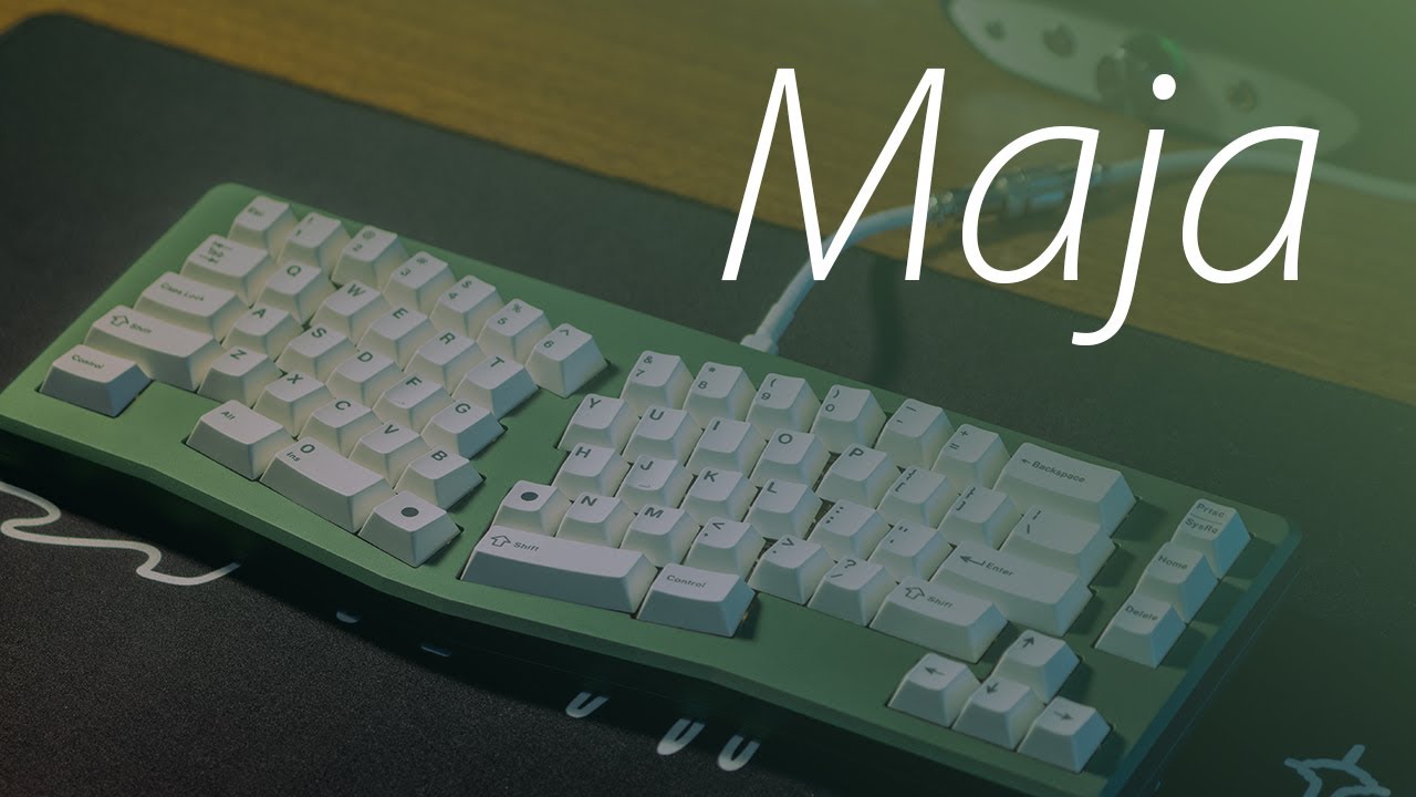 KBDFans + Vulcan Maja v2: Alice / Arisu Perfection - YouTube
