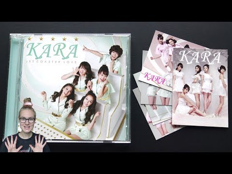 Unboxing KARA 3rd Japanese Single Album Jet Coaster Love ジェット