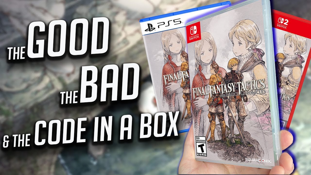 Final Fantasy Tactics Remake Physical Details! - YouTube