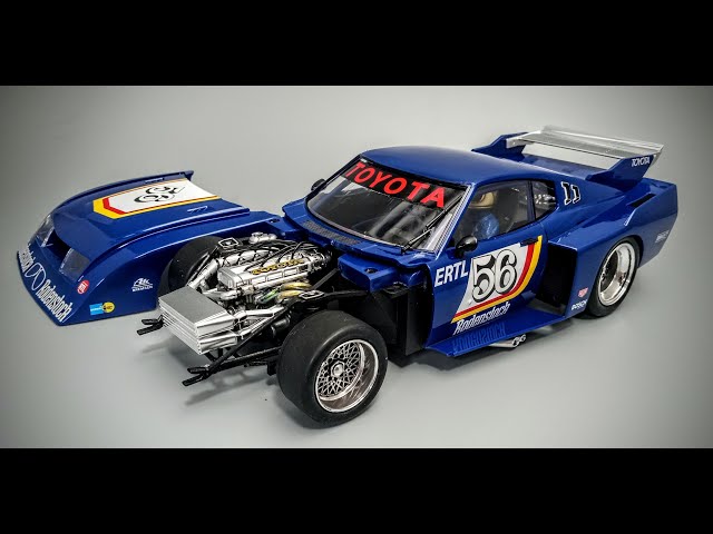 1977 TOYOTA CELICA LB TURBO GR5 1/20 Scale Model Kit Build How To