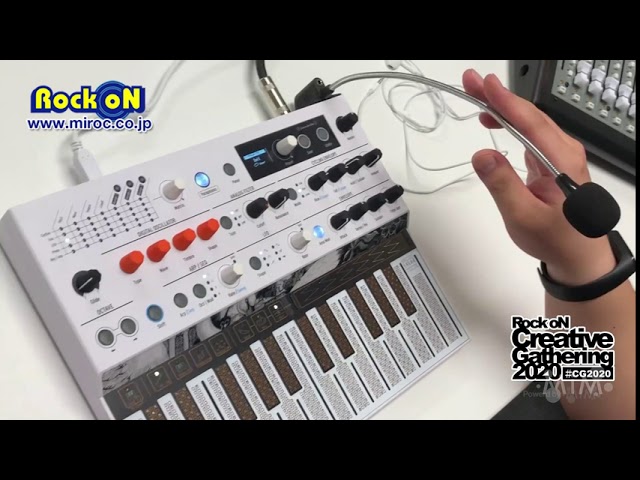 Rock oN Creative Gathering 2020：Arturia MicroFreak Vocoder