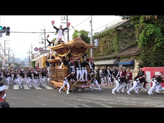令和5年 堀町だんじり祭 宵宮 本宮2023(貝塚市麻生郷地区) - YouTube