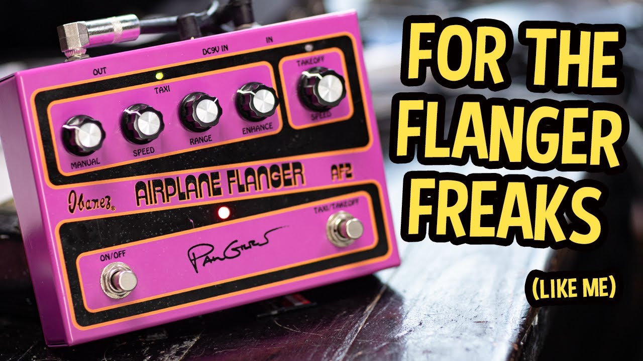 Ibanez AF2 Airplane Flanger - Paul Gilbert Signature - YouTube