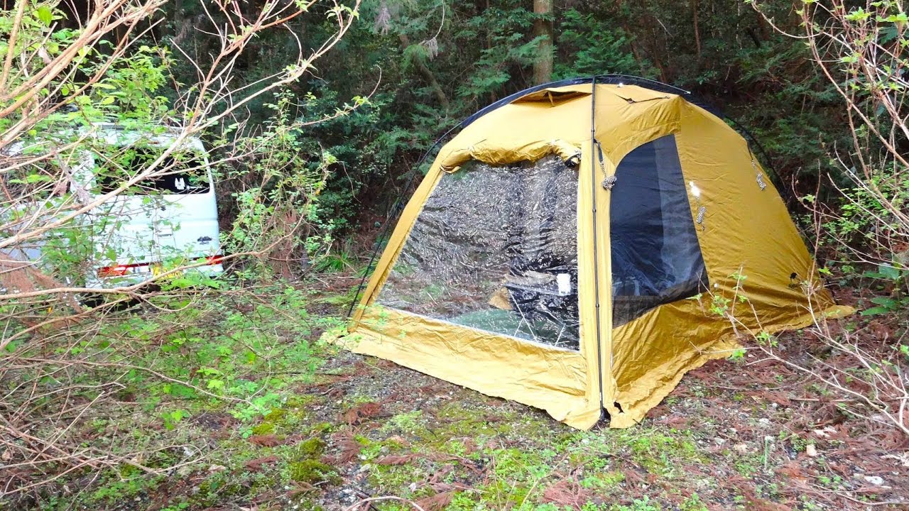 あまりに暑いので避暑地ソロキャンプ【Dune7.6アップグレード